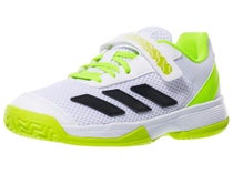 Chaussures Junior adidas Courtflash Comfort K White/Lemon TOUTES SURFACES