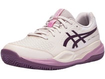 Asics Gel Resolution X GS Clay Oat/Aubergin Junior Shoe