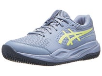 Scarpe Asics Gel Resolution X GS Grey/Pistach Junior - TERRA BATTUTA 