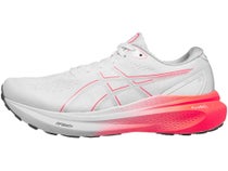 ASICS Gel Kayano 30 Damen Laufschuhe Wei&#xDF;/Sunrise