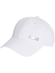 adidas Lightweight Metal Hat White