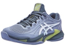 Chaussures Homme Asics Court FF 3 Grey Blue/White - TERRE BATTUE