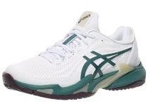 Chaussures Homme Asics Court FF 3 White/Foggy Teal - TOUTES SURFACES