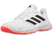 Chaussures Homme adidas Courtjam Control 3 White/Orange - TOUTES SURFACES