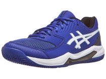 Chaussures Homme Asics Gel Dedicate 8 Dark Cobalt/White TERRE BATTUE