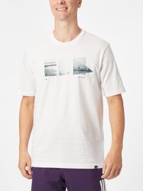 Camiseta manga corta hombre adidas Paint the Lines Oto&#xF1;o
