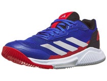 adidas Courtquick Padel Herrenschuh Blau/Silber/Rot