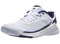 Chaussures de Padel Homme adidas Crazyquick LS White/Dark Blue