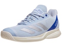Scarpe adidas CourtFlash Blu/Argento Donna - Pickleball