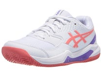 Scarpe Asics Gel Dedicate 8 Bianco/Guava Donna - PADEL