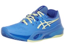 Zapatillas mujer Asics Gel Resolution X Azul/Amarillo TIERRA BATIDA