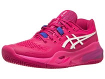 Zapatillas mujer Asics Gel Resolution X Rose/Cream TIERRA BATIDA