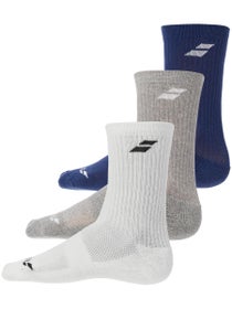 Babolat 3 Pairs Pack Junior Sock