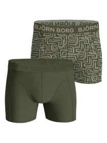 Björn Borg Herren Herbst Cotton Stretch Boxershorts 2er-Pack