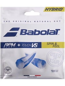 Babolat Hybrid RPM Blast 1.25 + VS 1.30/16 String Black