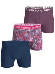 Bj&#xF6;rn Borg Herren Sommer Cotton Stretch Boxershorts 3er-Pack
