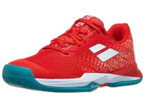 Chaussures Junior Babolat Jet Mach III Fiesta Red - TOUTES SURFACES