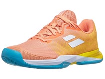 Scarpe Babolat Jet Mach III Corallo/Oro Junior - TUTTE LE SUPERFICI 