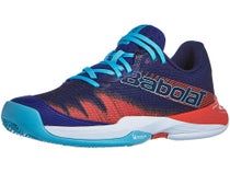 Zapatillas j&#xFA;nior Babolat Jet Premura 2 Azul/Poppy Red P&#xC1;DEL