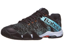 Zapatillas hombre Babolat Jet Movea Negro/Light Blue P&#xC1;DEL