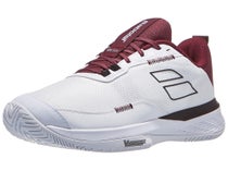 Babolat SFX Evo AC White/Burgundy Men's Shoes