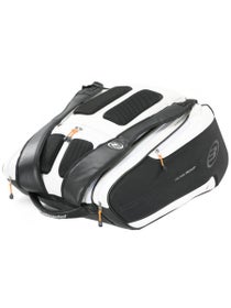 Bullpadel Hack Padel Schl&#xE4;ger-Tasche (Schwarz/Wei&#xDF;)