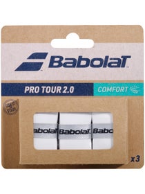 Overgrips Babolat Pro Tour 2.0 (Pack de 3)