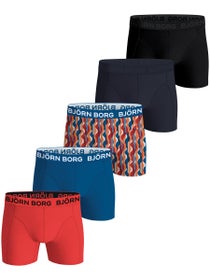 Bjorn Borg Men's Summer Cotton Stretch 5-Pack Boxer