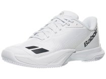 Babolat Jet Mach IV Wimbledon RASEN Damenschuh Weiß/Schwarz