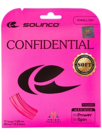 Corde Solinco Confidential Soft 1.20/17 Rosa