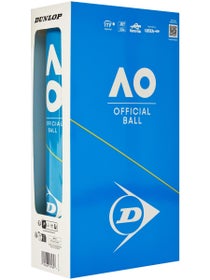 Dunlop Australian Open Bi-Pack Tennis Ball