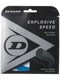 Dunlop Explosive Speed 1.25mm Tennissaite (Blau) - 12m Set