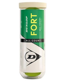 Dunlop Fort All Court TS Tennis 4 Ball Can