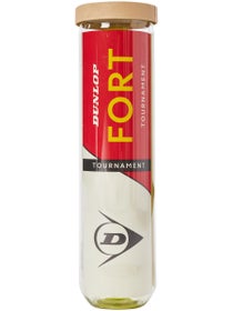Tube de 4 Balles Dunlop Fort Tournament