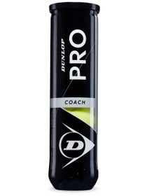 Tube de 4 Balles Dunlop Pro Coach