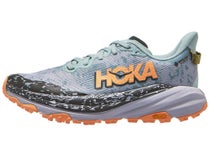 HOKA Speedgoat 6 GTX Damen Laufschuhe Jade/Ash Grey
