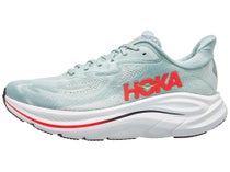 HOKA Clifton 10 Wide Men's Shoes Sage/Neon Flame