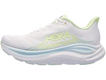 HOKA Clifton 11 Wide Women's Shoes Frost/Neon Yuzu