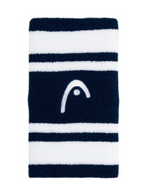 HEAD Doublewide Striped Wristbands