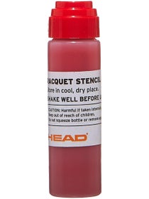Head Stencil Ink Red