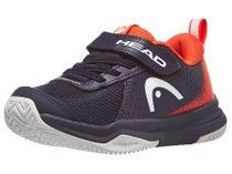 Scarpe HEAD Sprint Velcro 4.0 Blu scuro/Rosso Junior - TUTTE LE SUPERFICI