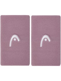 Head Wristbands Logo Large Purple