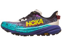 Scarpe HOKA Speedgoat 6 Oatmeal/Mountain Iris Uomo 