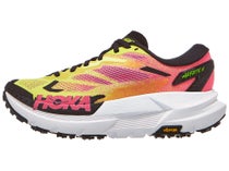 HOKA Mafate X Damen Laufschuhe Hoka Citrus/Neon Rose