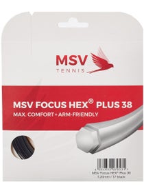MSV Focus HEX Plus 38 1.20mm Tennissaite - 12.2m Set