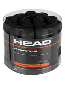 Head Prime Tour Overgrip Schwarz - 60er Pack