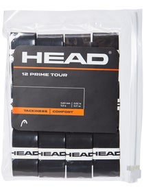 Head Prime Tour Overgrip 12er  Pack Schwarz
