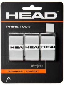 Head Prime Tour Overgrip - 3er Pack (Grau)