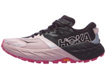 HOKA Speedgoat 7 Women's Shoes Black/Pink Opal