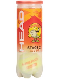 Head TIP Orange Tennis 3 Ball Can